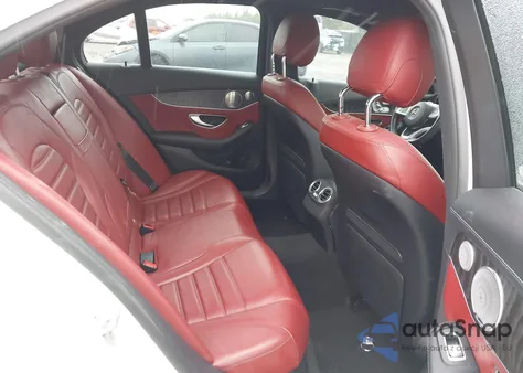 2015 Mercedes-Benz C 300 Sport из США, поврежденный, VIN 55SWF4JB0FU094129